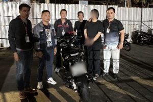 Motorcycle theft suspect arrested within one hour after CCTV tracking | Thaiger