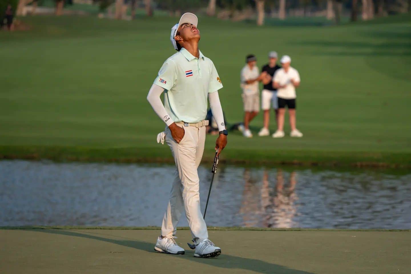 The moment Fifa Laopakdee won the PGA Asia Pacific Amateur Championship