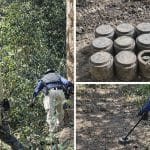 Nine landmines found during border clearance in Surin | Thaiger