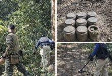 Nine landmines found during border clearance in Surin | Thaiger