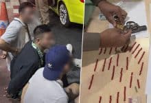 Traffic police arrest three Vietnamese men with guns and drugs in Bangkok | Thaiger