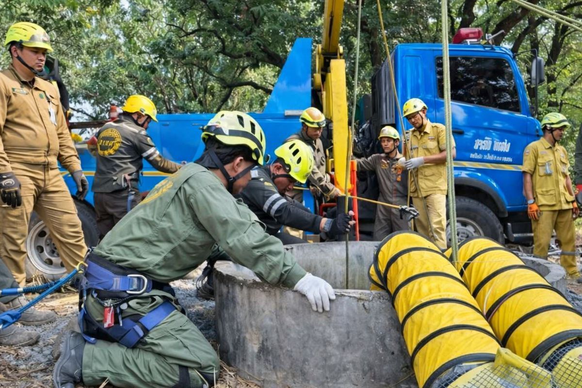 Search intensifies for second victim in well murder case | News by Thaiger