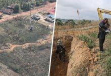 Cambodia digs trenches near Thai border | Thaiger