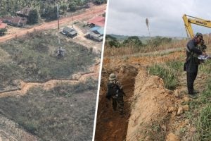 Cambodia digs trenches near Thai border | Thaiger