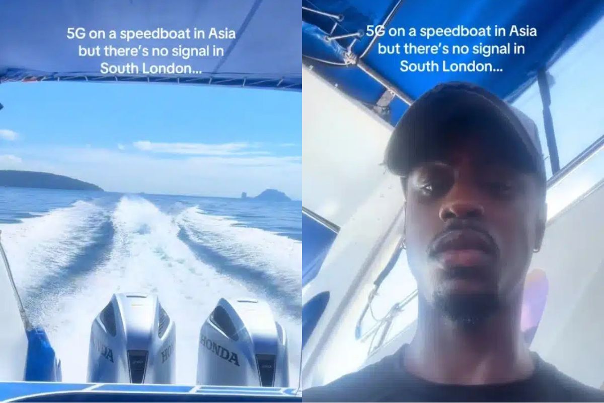 Viral TikTok shows British tourist amazed by 5G at sea in Thailand | Thaiger