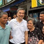Abhisit campaigns in Nakhon Si Thammarat with policy pitch | Thaiger
