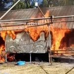 Khon Kaen power bank fire wrecks molam group accommodation | Thaiger