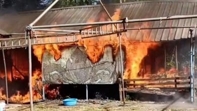 Khon Kaen power bank fire wrecks molam group accommodation | Thaiger