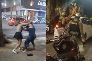 Two women clash at Pattaya Beach, one stabbed and injured | Thaiger