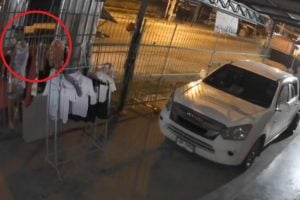 Sri Racha underwear thief caught on CCTV leaves family unsettled | Thaiger