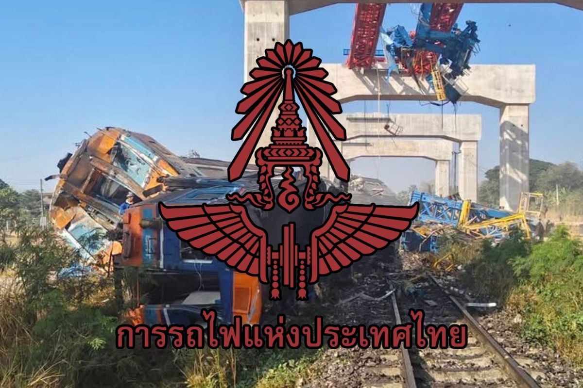 SRT to sue contractor after 100m baht Korat train damage | Thaiger