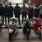 Police arrest 15 motorcycle gang members in Surin crackdown | Thaiger