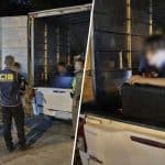 Young man with three arrest warrants arrested while hiding in closed-box pickup at highway checkpoint | Thaiger