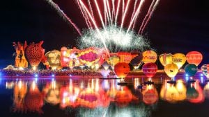 Singha Park Chiang Rai celebrates 10th anniversary of International Balloon Fiesta with grand showcase of 30+ balloons from 13 nations | Thaiger