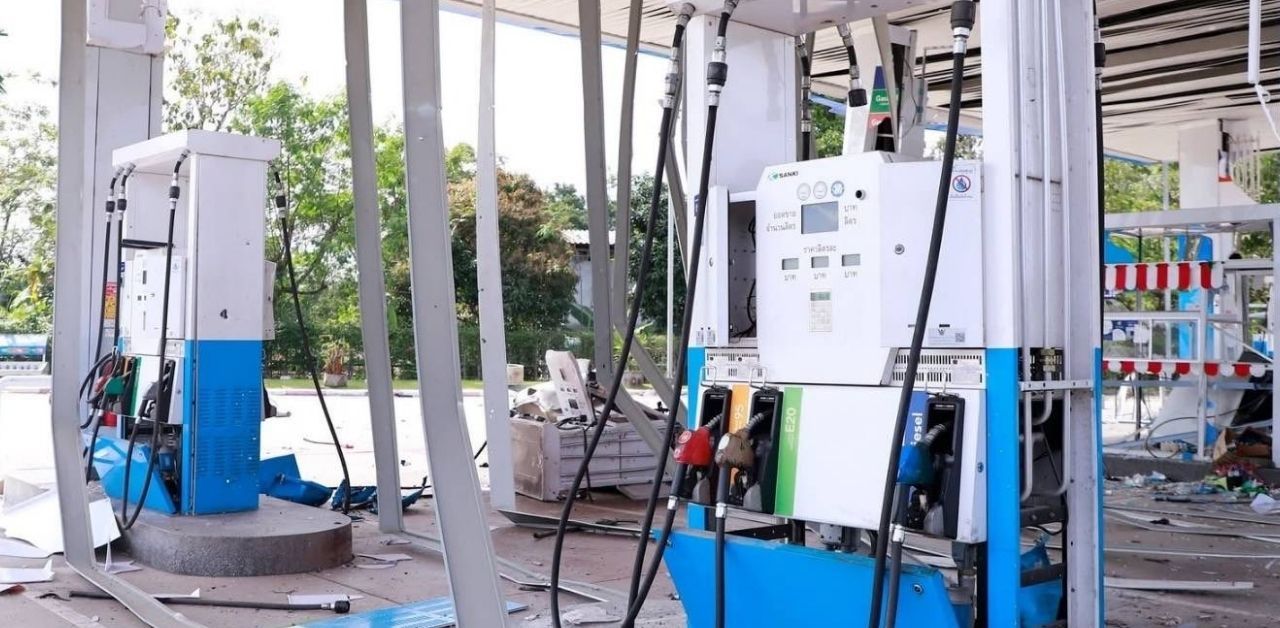 Fires bombings deep south Thailand