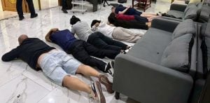 Thai man and 9 foreigners arrested during Chon Buri gambling den raid | Thaiger