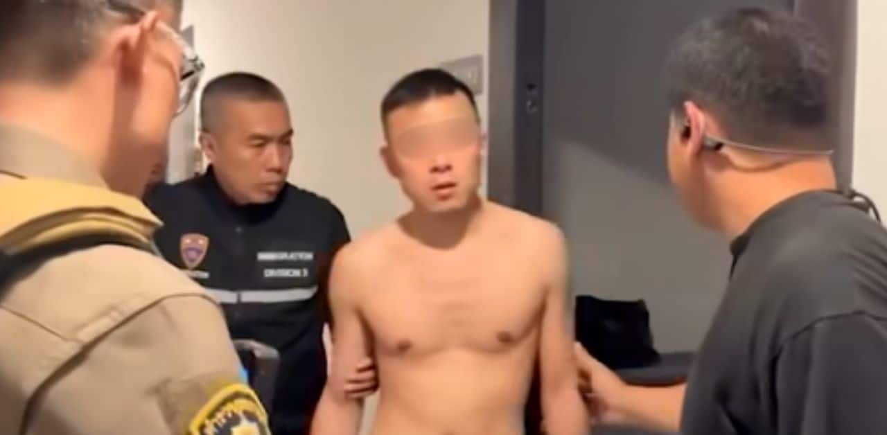 Chinese man arrested in Pattaya for mule account operation