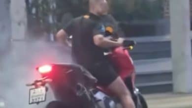 Foreign motorcyclist slammed for revving engine, causing smoke in Phuket | Thaiger