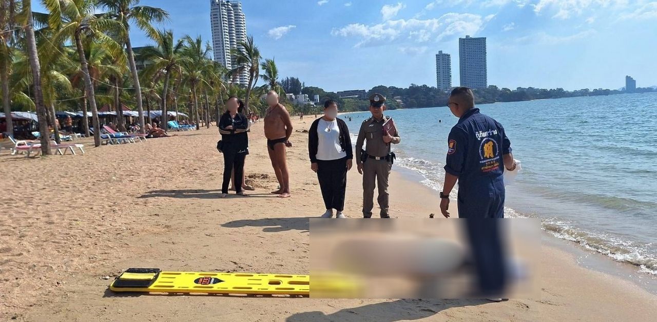 Swedish drowns Chon Buri