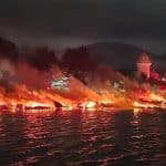 Fire damages at least 10 speedboats at Chalong Bay in Phuket | Thaiger