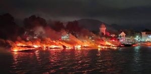 Fire damages at least 10 speedboats at Chalong Bay in Phuket | Thaiger