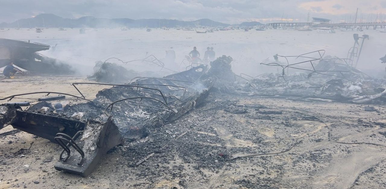 Phuket boat fire