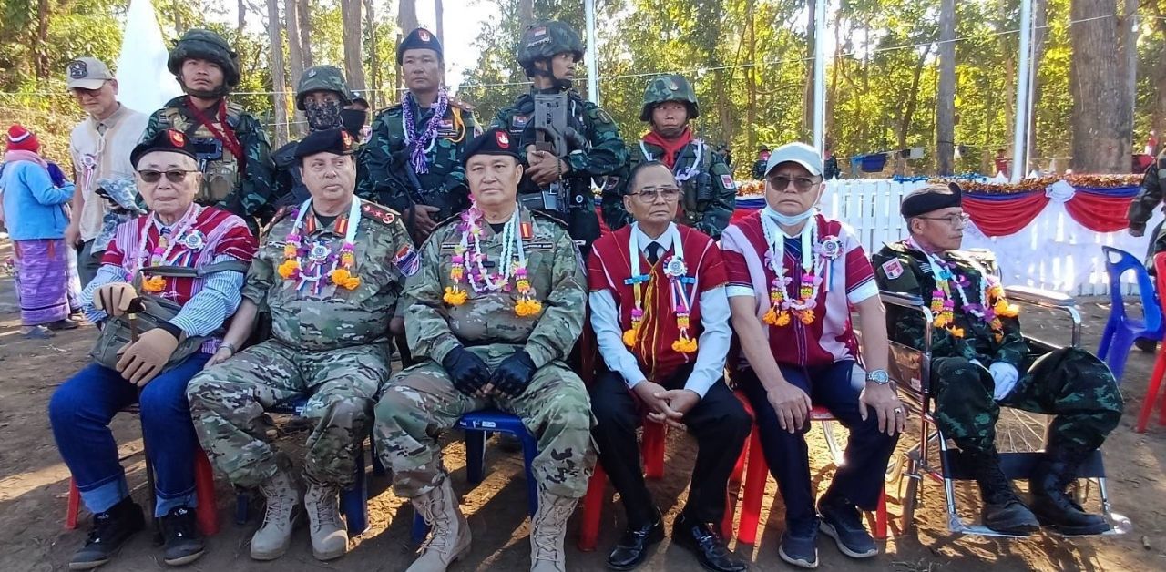 New republic of kawthoolei near Thai border