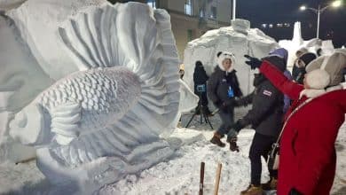 Thai students claim top prize at Harbin snow sculpture contest | Thaiger