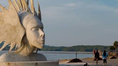 Phuket unveils ‘Dheveena’ sea goddess sculpture as new landmark | Thaiger