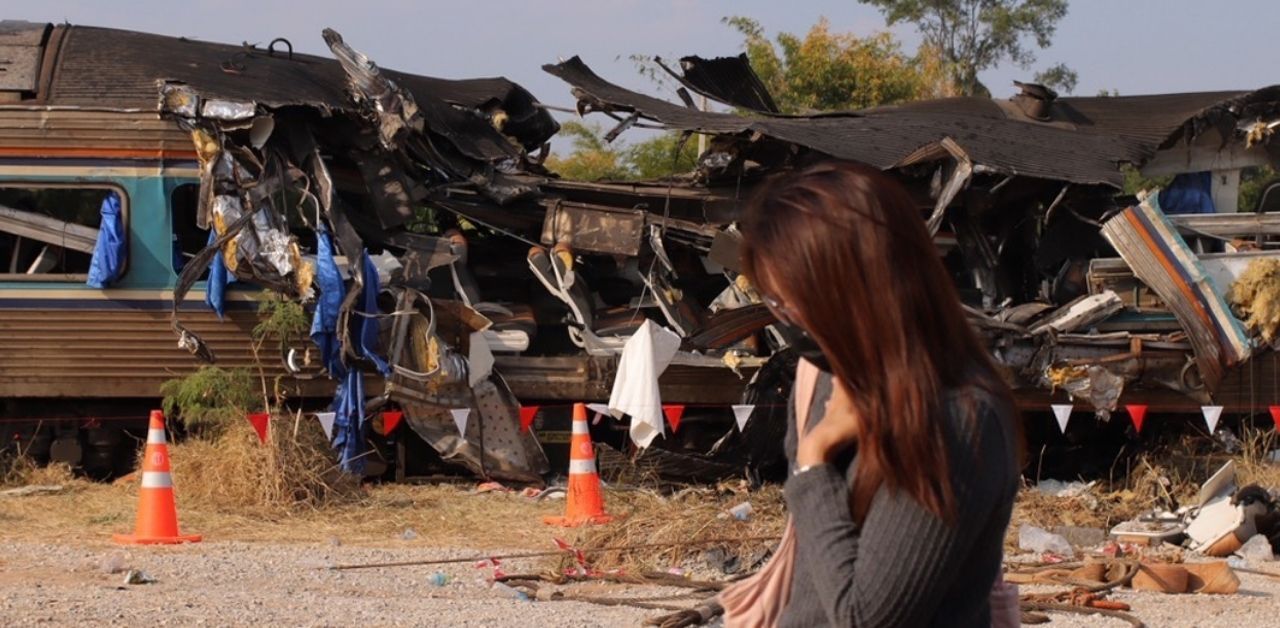 3 missing passengers in Korat crane-train collision found alive | Thaiger