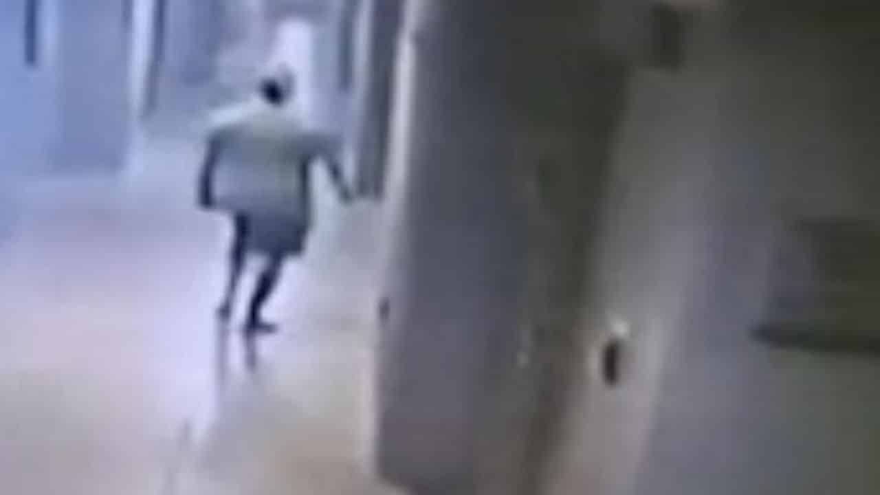 security guard attempted to break into DJ's room