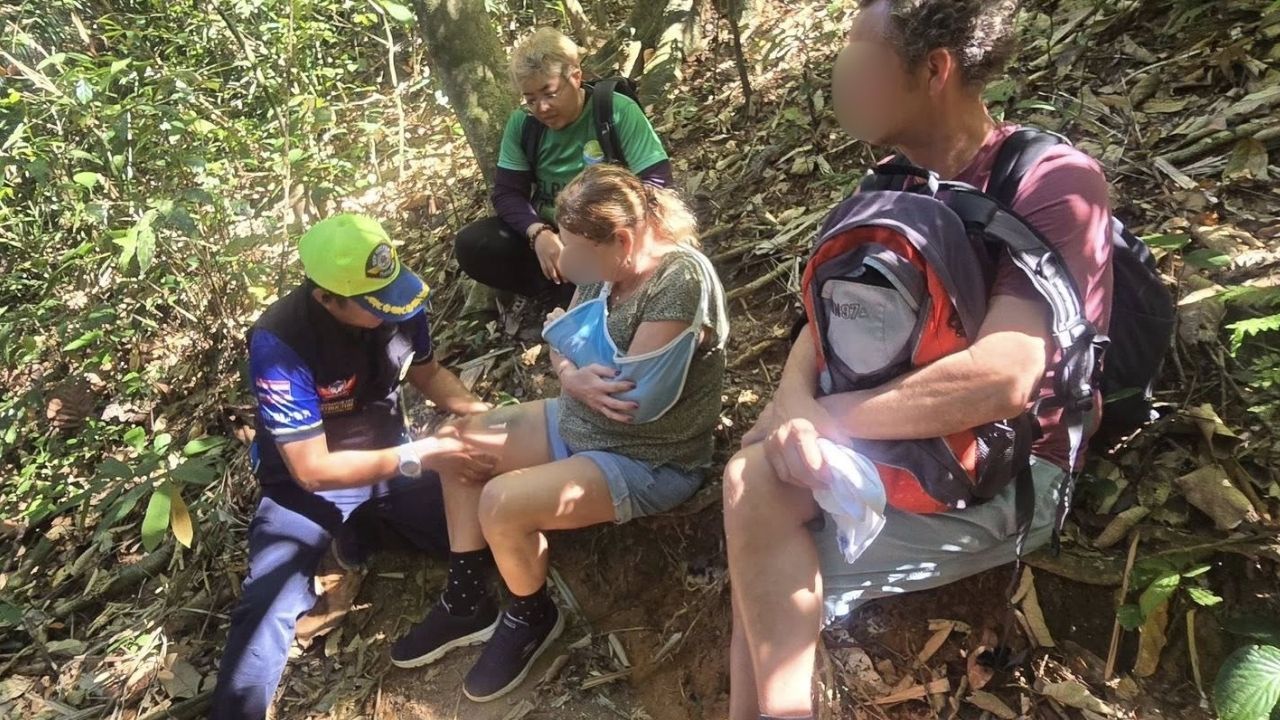 Danish woman injured in Phuket forest