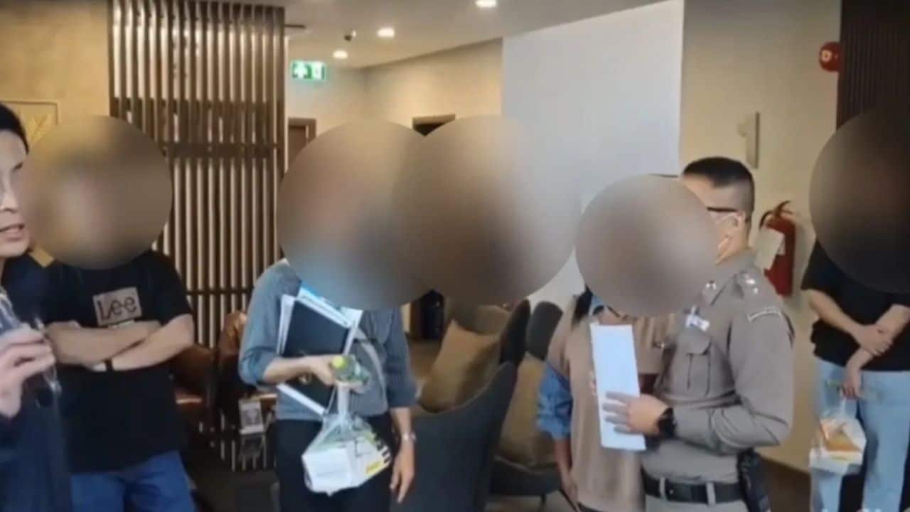 Illegal Chinese hotel Chiang Mai