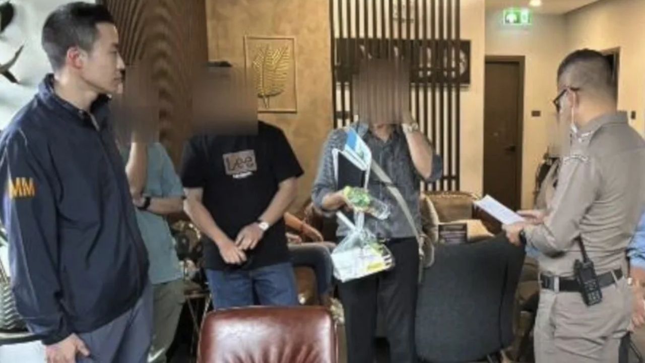 Hotel raid in Chiang Mai