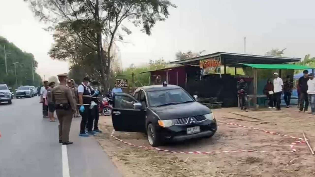 Thai man shot dead on Korat road