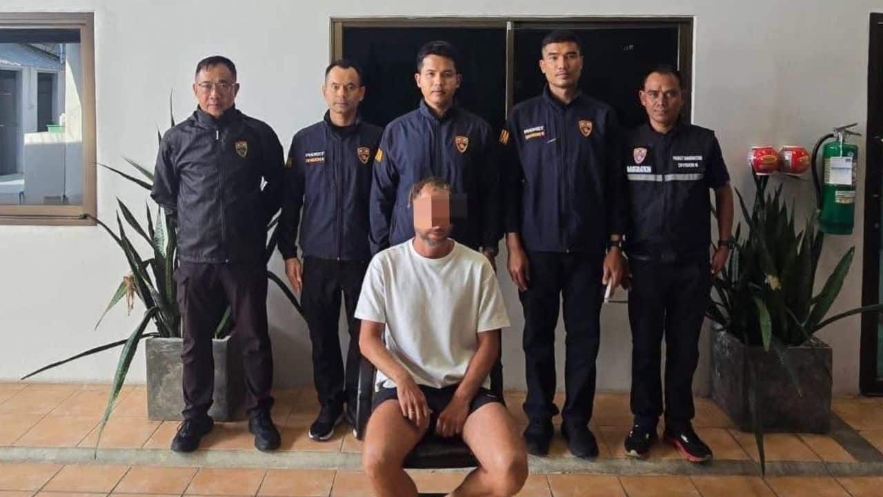 Russian construction contractor arrested in Phuket