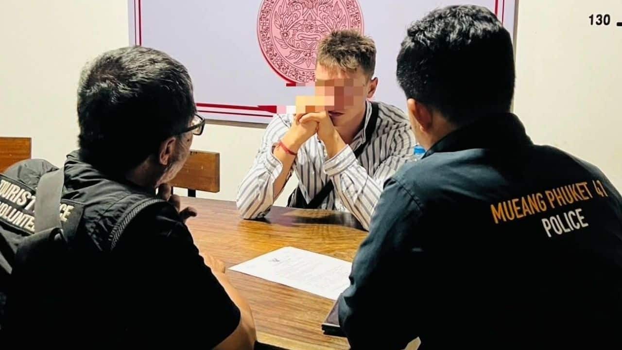 Foreign man steals from Phuket spa