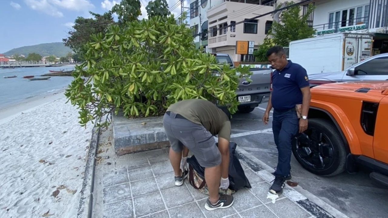 Danish man arrested for safe theft in Krabi