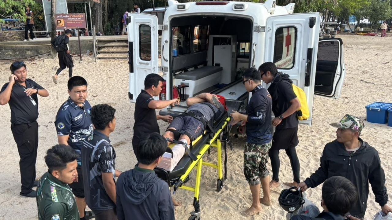 British man injured in paragliding accident