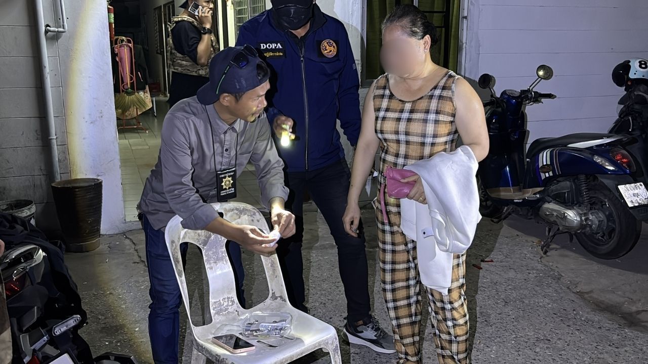 Drug crackdown in Pattaya