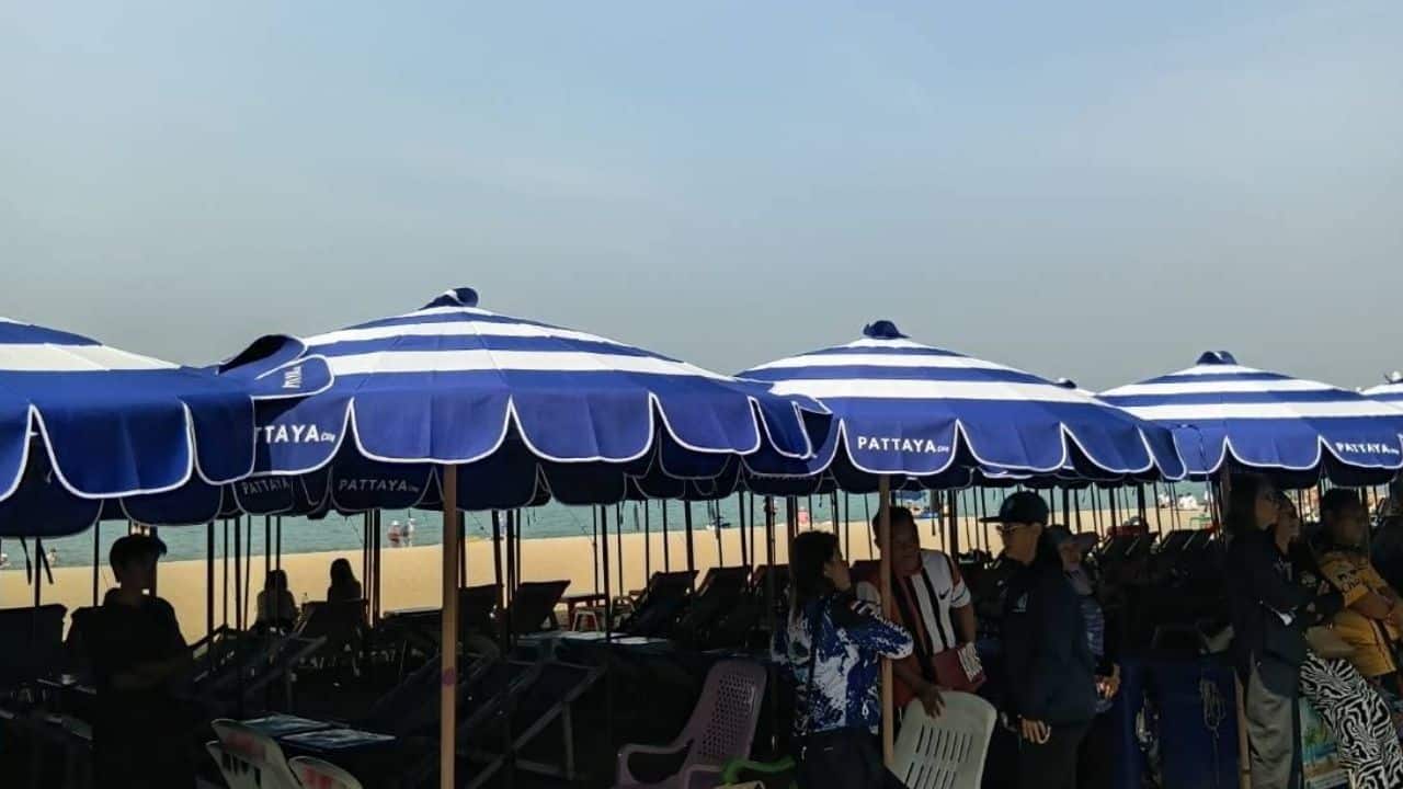 new umbrellas Pattaya