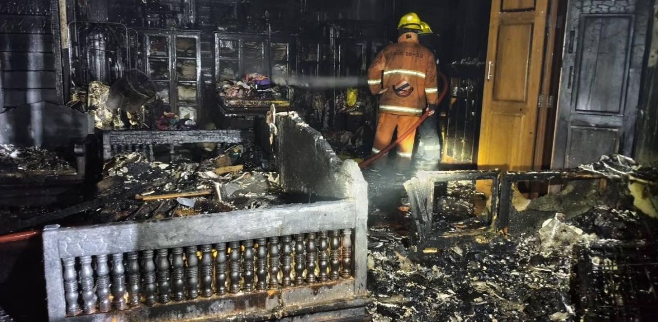 Deadly house fire Chiang Mai kills family of five