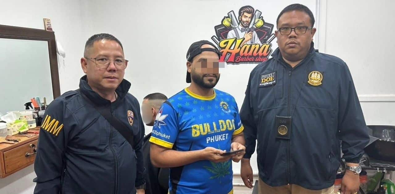 Illegal barber Phuket