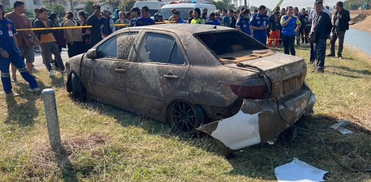 Car with skeleton found in Kanchanaburi