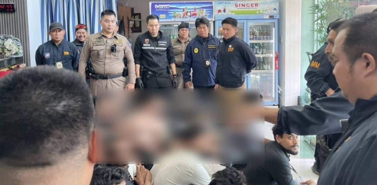 Foreigners arrested in Pattaya