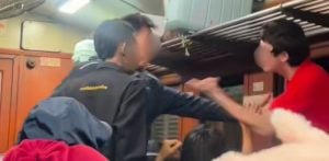 Foreign man assaults train officers sparking retaliation from Thai passengers | Thaiger