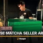 Japanese man arrested after viral reviews on his illegal matcha stall | Thaiger