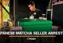 Japanese man arrested after viral reviews on his illegal matcha stall | Thaiger