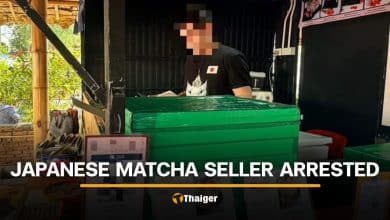 Japanese man arrested after viral reviews on his illegal matcha stall | Thaiger