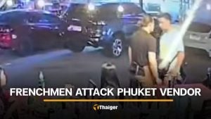 3 Frenchmen flee after attacking Phuket food vendor in parking row | Thaiger